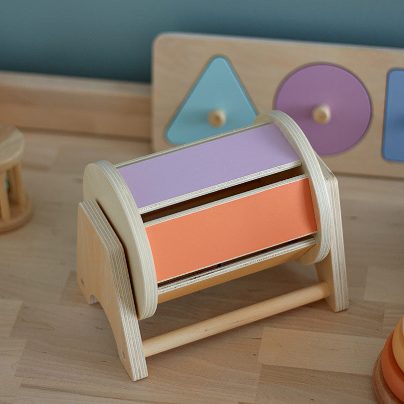 Spinning Rainbow Drum | ForFullFun Toddler Toys