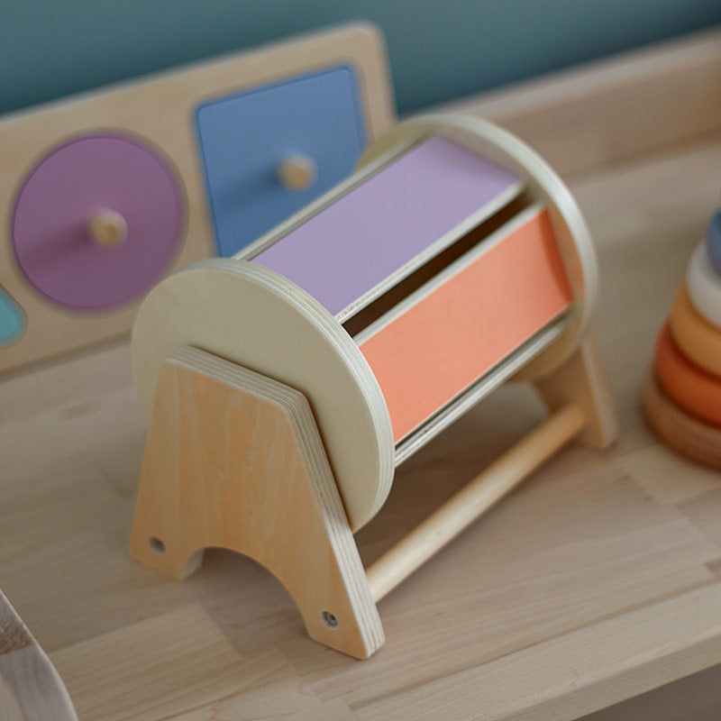 Spinning Rainbow Drum | ForFullFun Toddler Toys