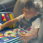  7-in-1, activity board, busyboard, Created by Product Upload, educational toy, fine motor skills, kids learning, Montessori busyboard, sensory play, toddler toy Montessori Busy Board – 08 Activities in 01 Educational Travel Busy Book