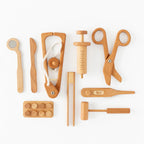 For Full Fun-Montessori Wooden Doctor Play Set-Pretend Play
