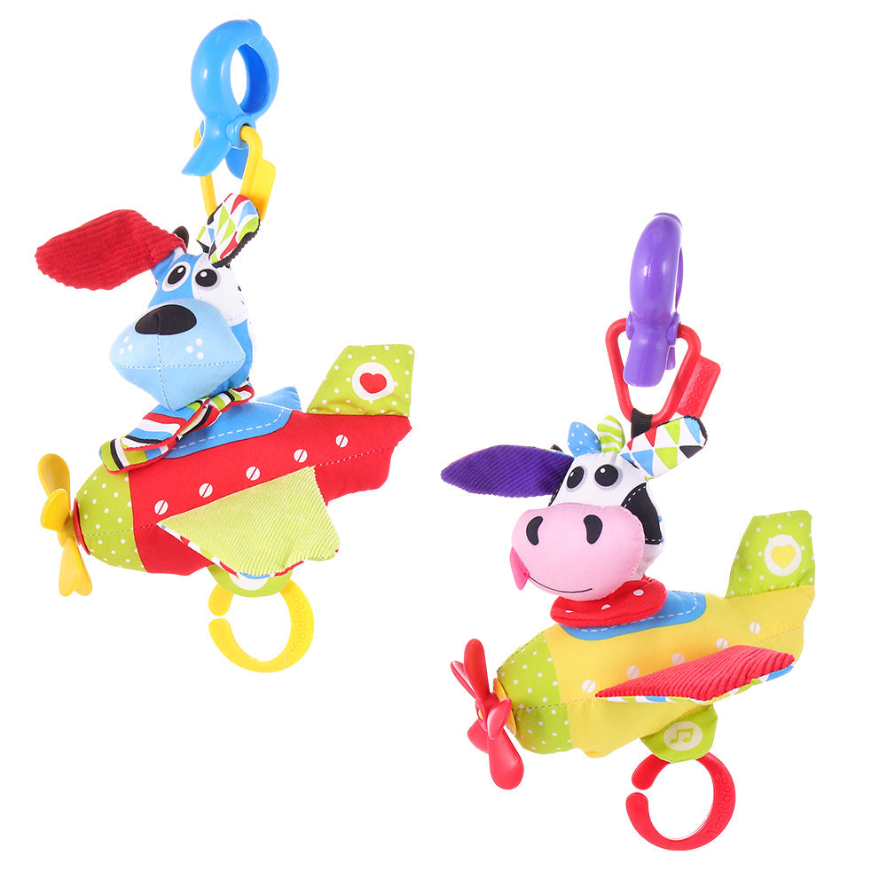 Baby Musical Airplane Toy — Cow | ForFullFun Baby Toys