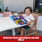  7-in-1, activity board, busyboard, Created by Product Upload, educational toy, fine motor skills, kids learning, Montessori busyboard, sensory play, toddler toy Montessori Busy Board – 08 Activities in 01 Educational Travel Busy Book