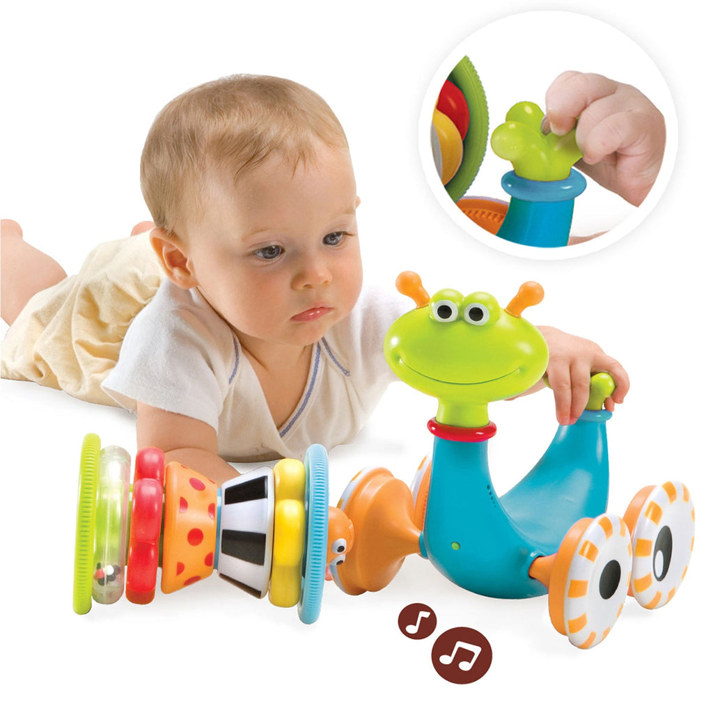 Crawl 'N' Go Snail | ForFullFun Baby Toys