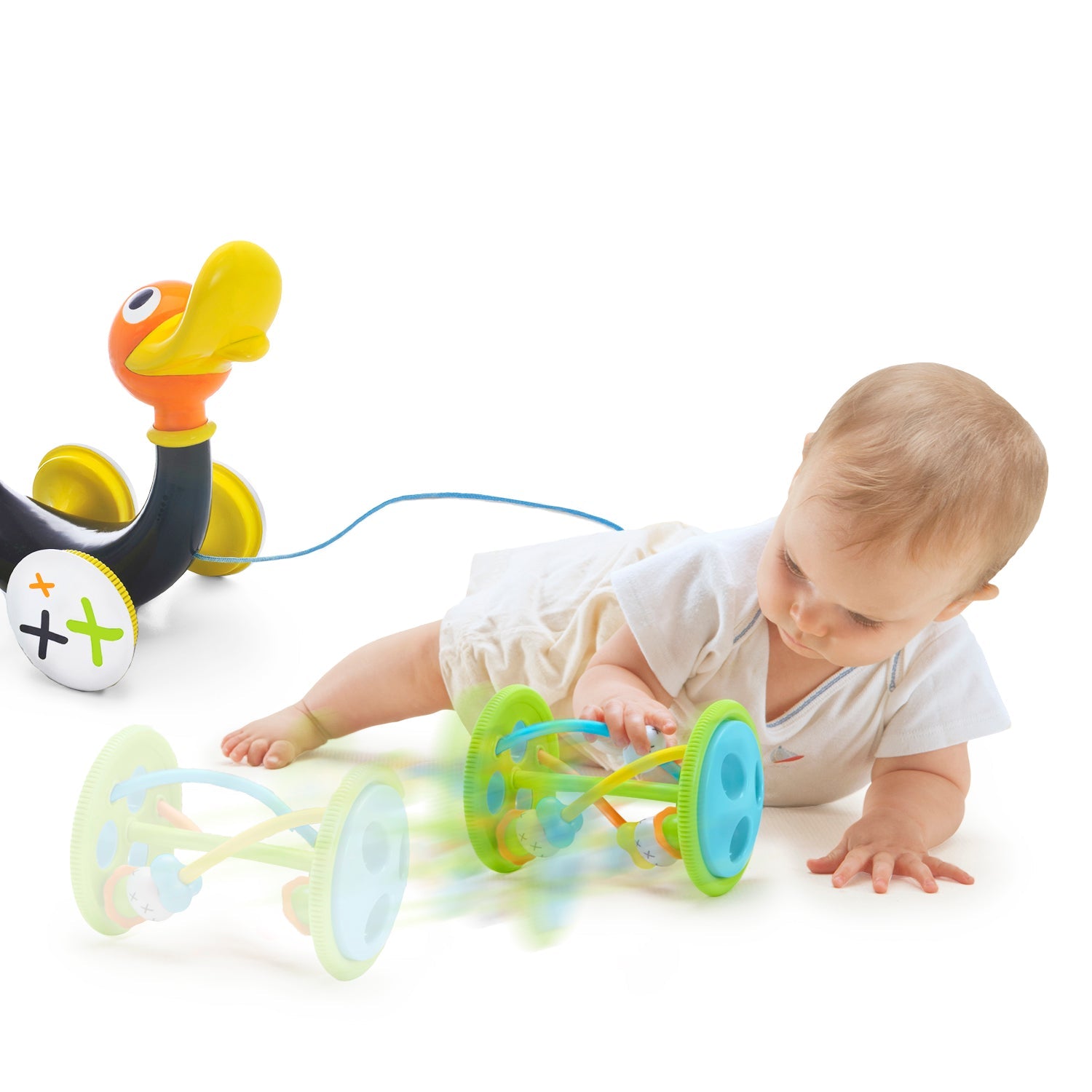 Pull Along Whistling Duck | ForFullFun Baby Toys