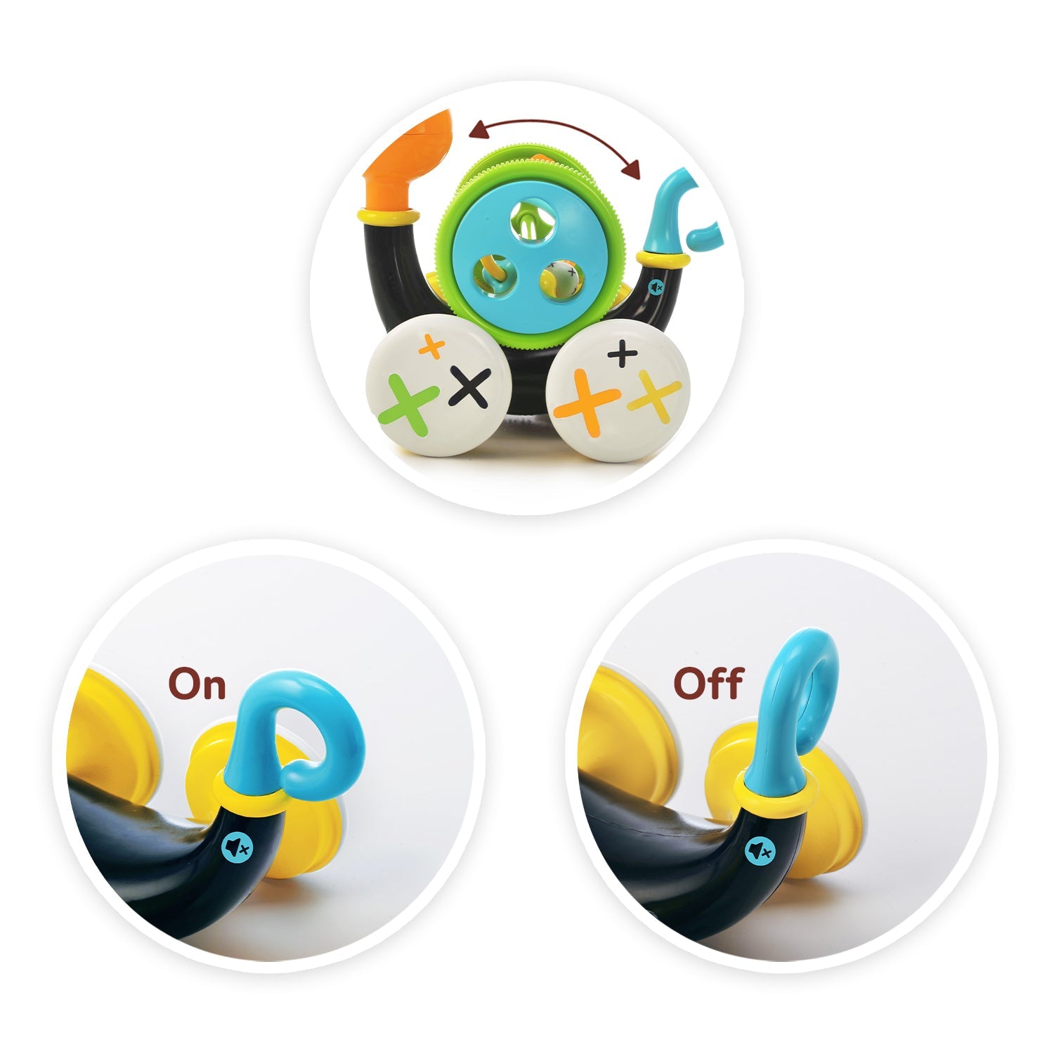 Pull Along Whistling Duck | ForFullFun Baby Toys