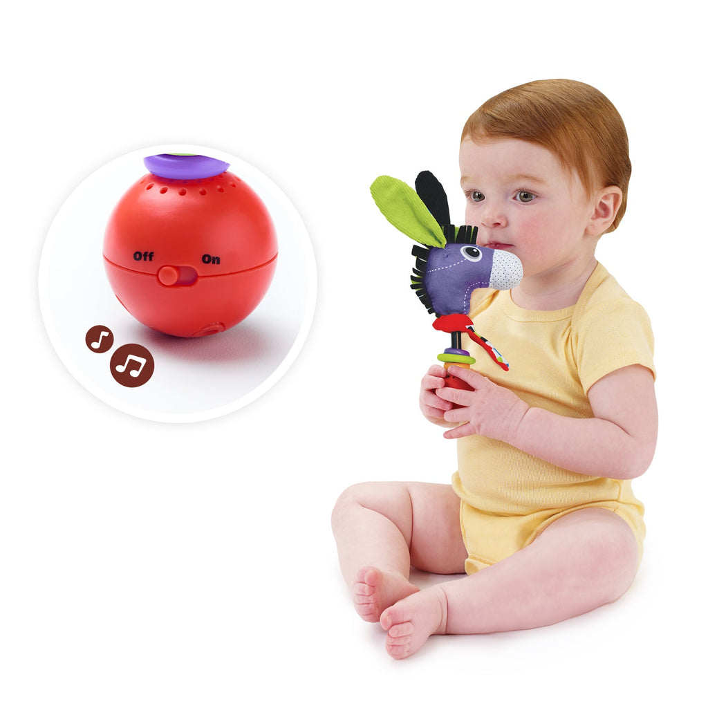 Baby Farm Animal Rattle — Cow | ForFullFun Baby Toys
