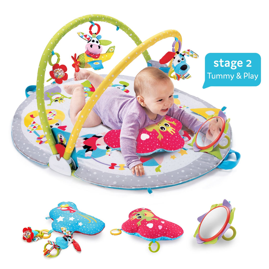 Baby Sit-Up Gym & Elephant Bath Bundle | ForFullFun Baby Toys