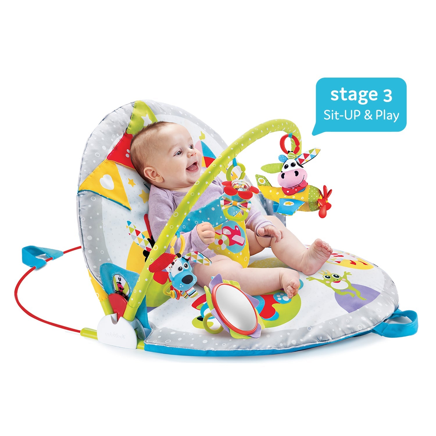 Baby Sit-Up Gym & Elephant Bundle | ForFullFun Baby Toys