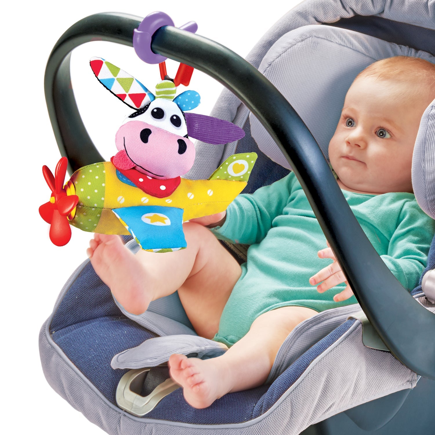Baby Musical Airplane Toy — Cow | ForFullFun Baby Toys
