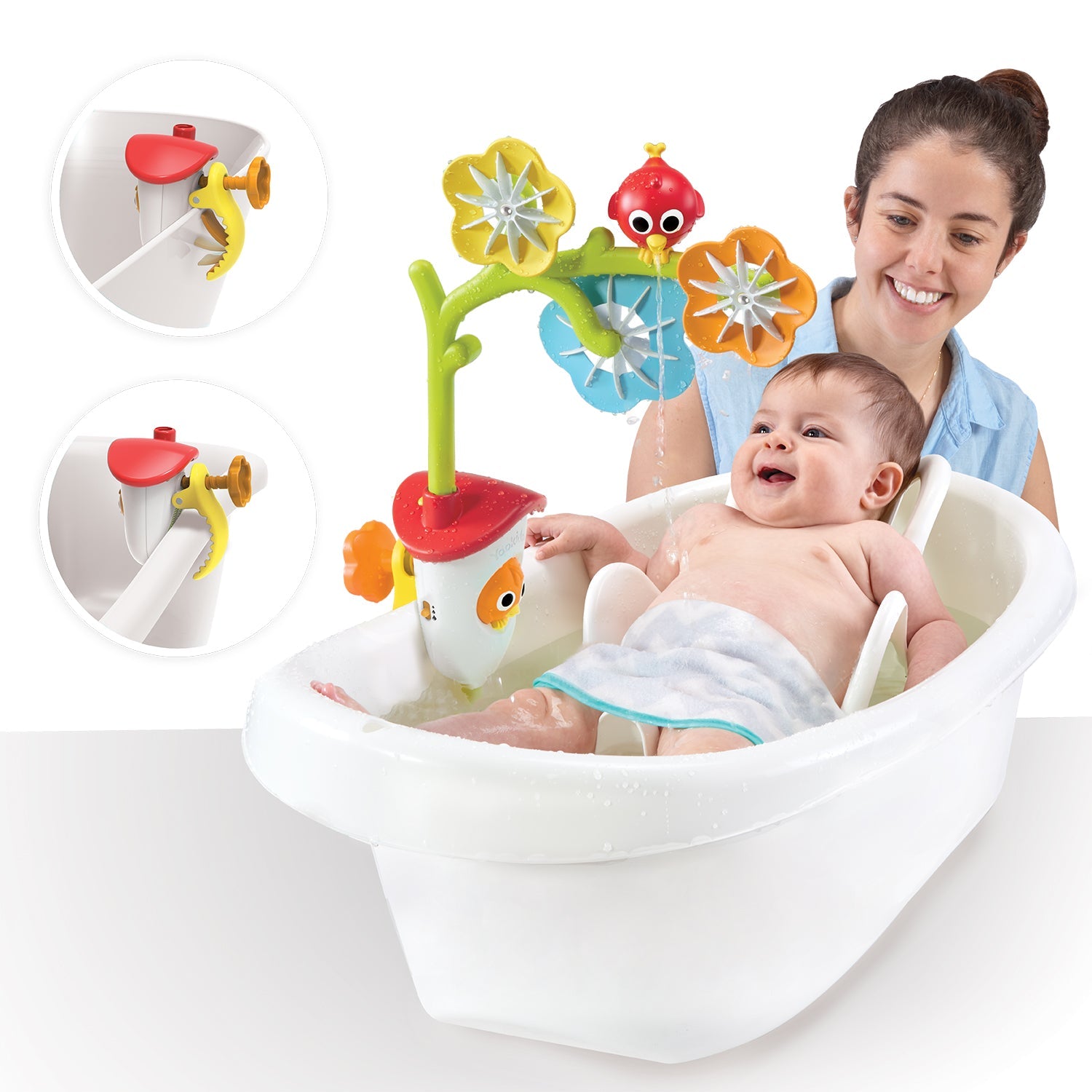 Sensory Bath Mobile | ForFullFun Baby Toys
