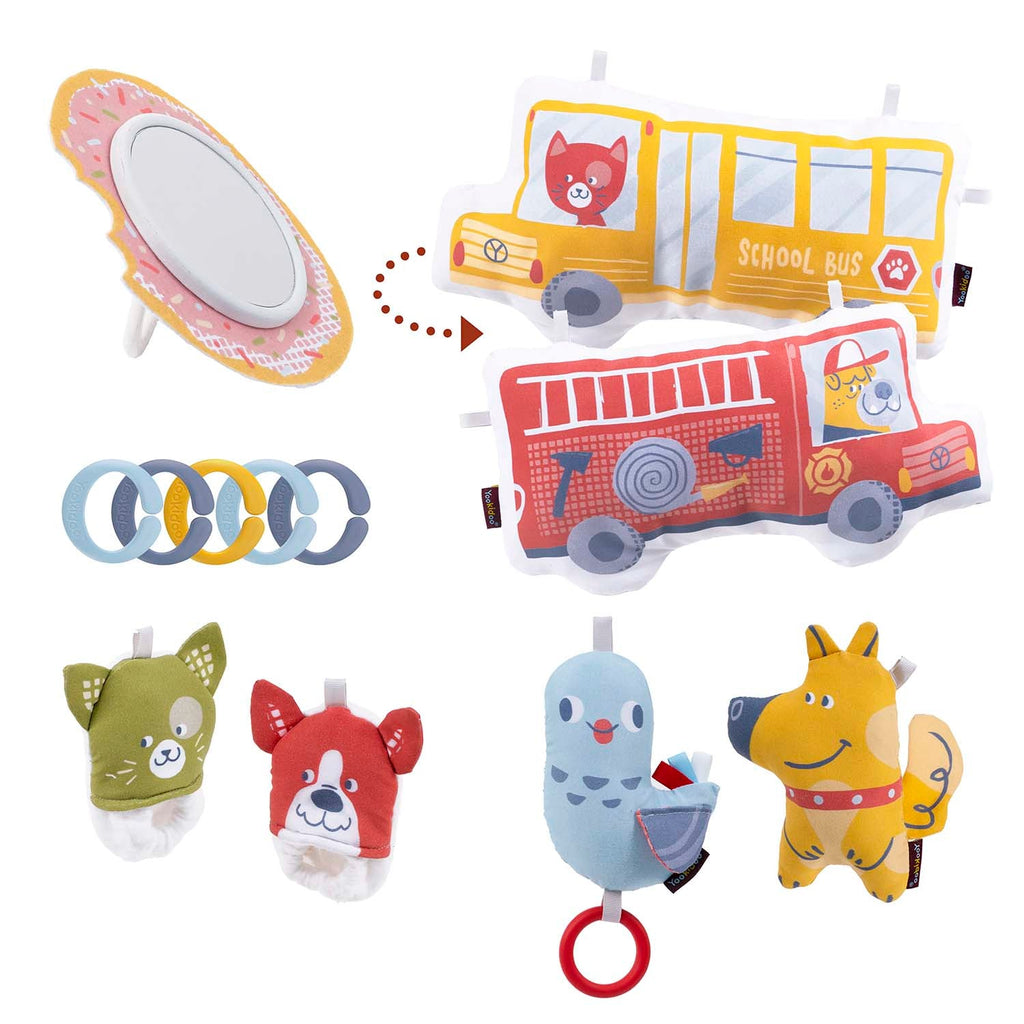 Urban Baby Gym Lay-to-Sit-Up Play | ForFullFun Baby Toys