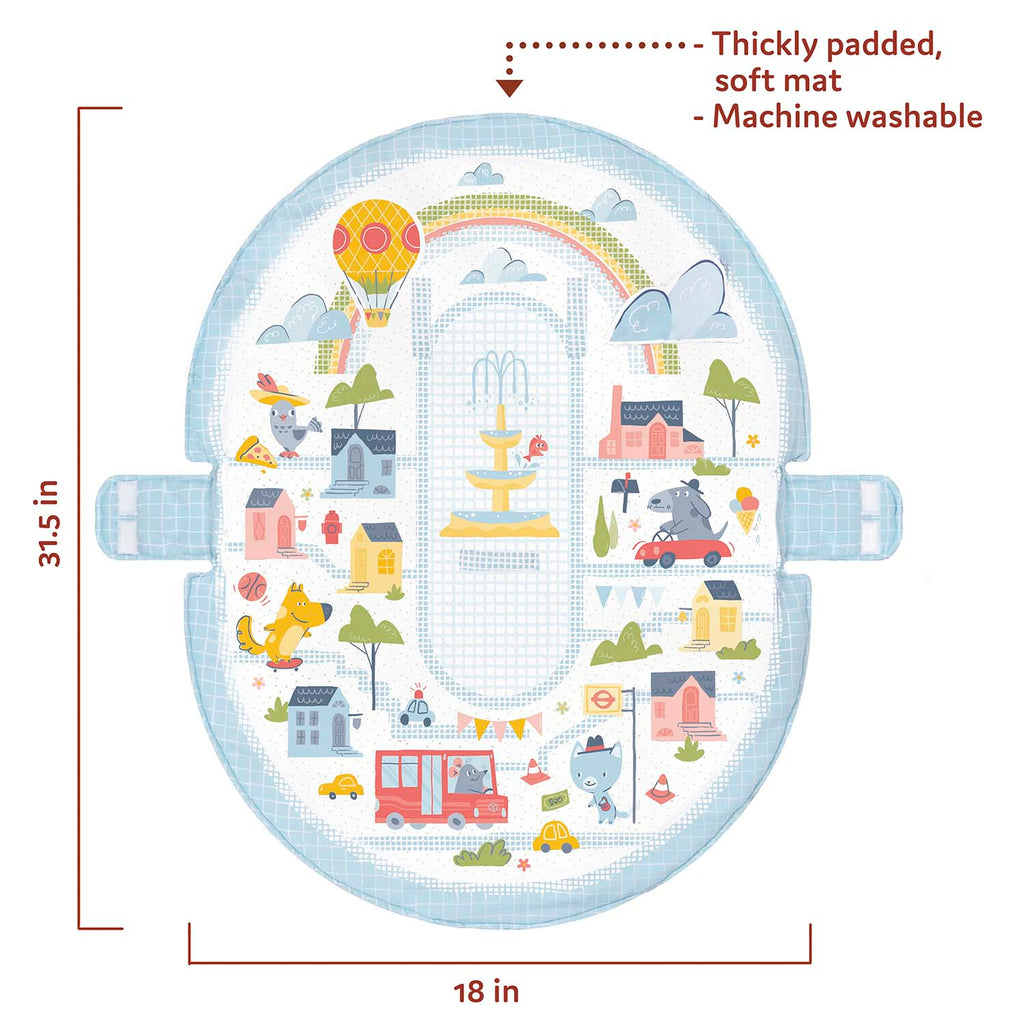 Urban Baby Gym Lay-to-Sit-Up Play | ForFullFun Baby Toys