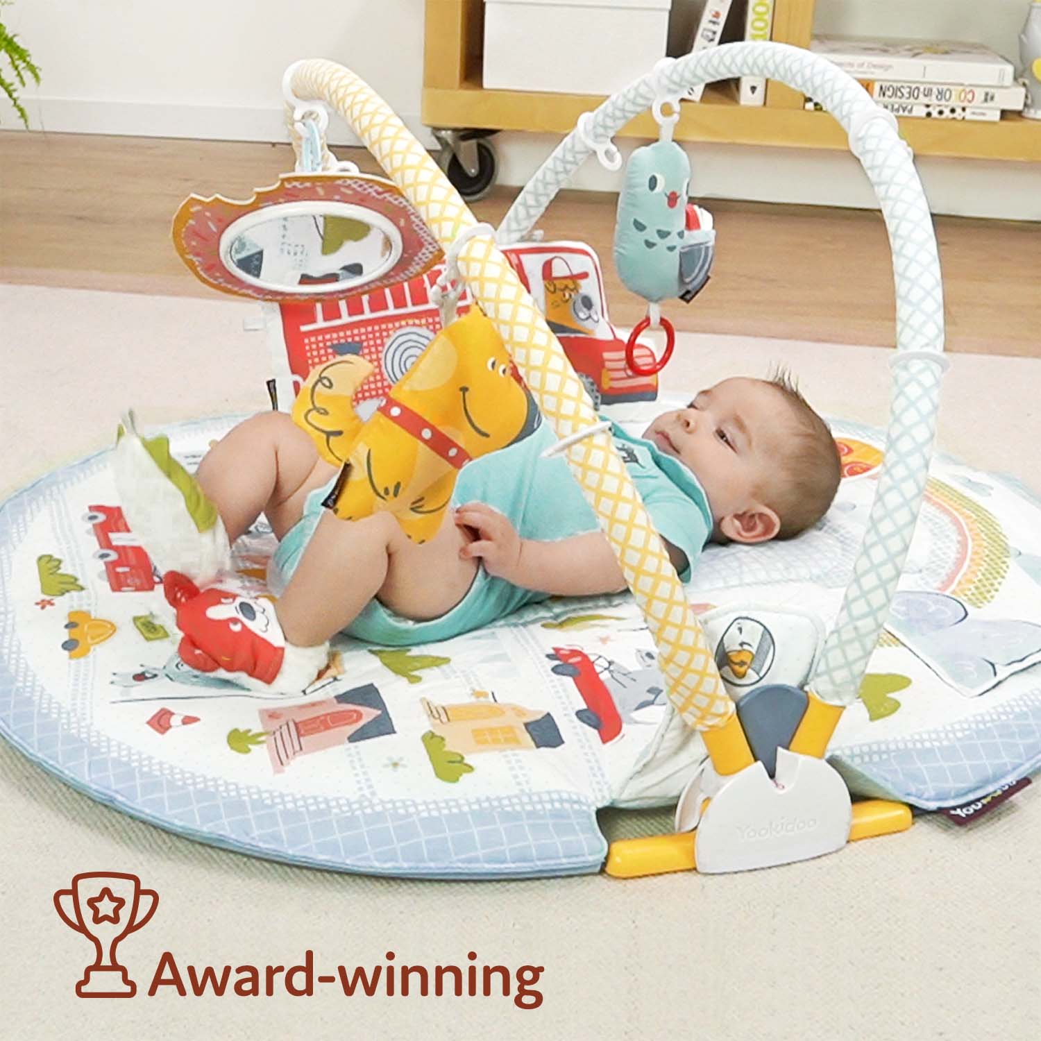 Baby Gym & Elephant Bath Bundle | ForFullFun Baby Toys