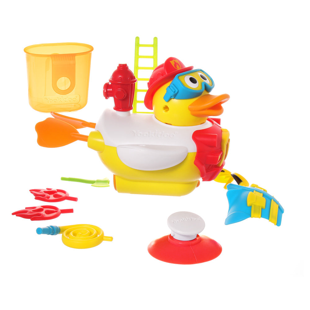 Firefighter Bath Toy Bundle | ForFullFun Baby Toys