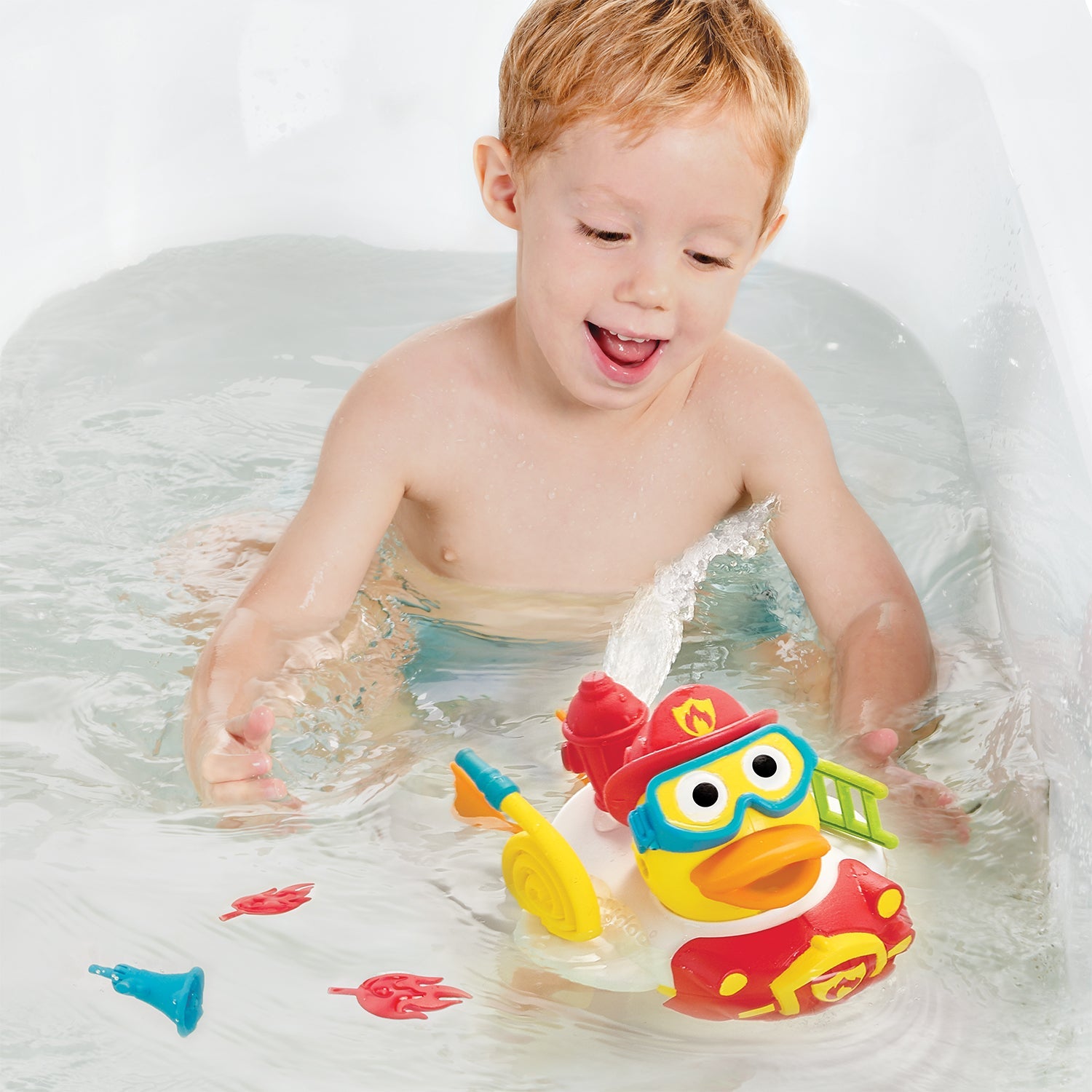 Firefighter Bath Toy Bundle | ForFullFun Baby Toys