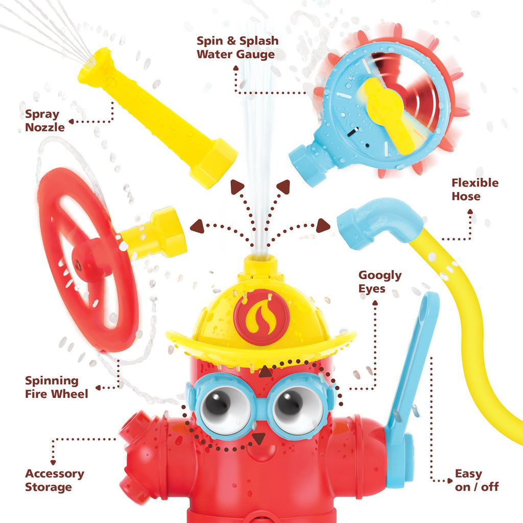Firefighter Bath Toy Bundle | ForFullFun Baby Toys