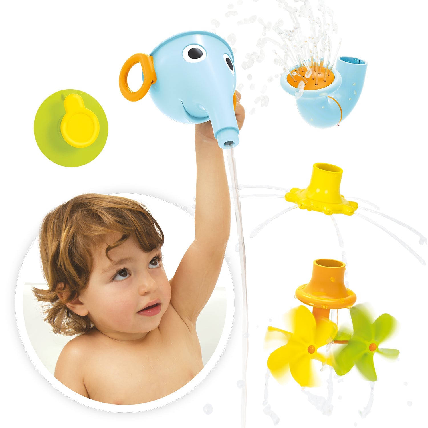 FunElefun Fill 'N' Sprinkle — Blue | ForFullFun Baby Toys