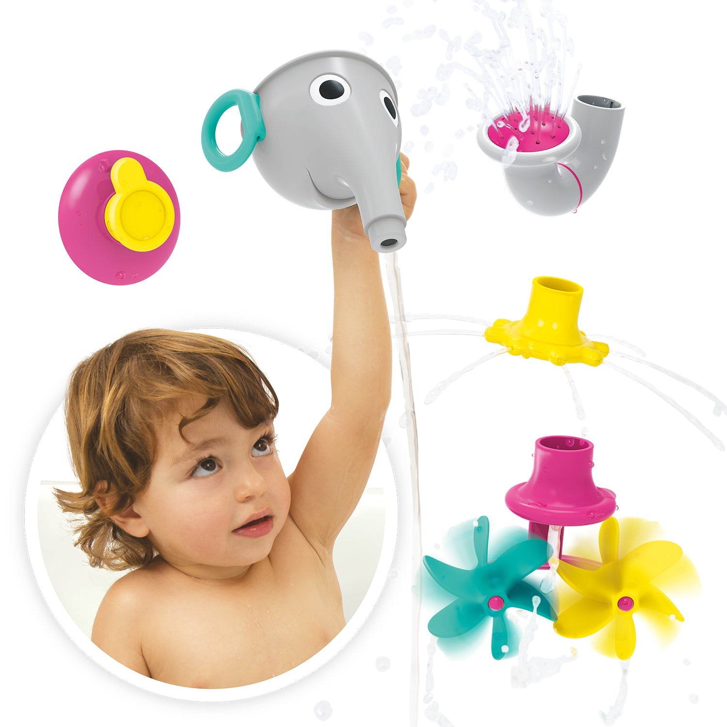 FunElefun Fill 'N' Sprinkle — Blue | ForFullFun Baby Toys