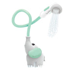 Elephant Baby Bath Shower Head — Forest Green | ForFullFun Baby Toys