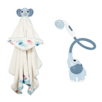 Elephant Baby Shower Bath Toy — Blue | ForFullFun Baby Toys