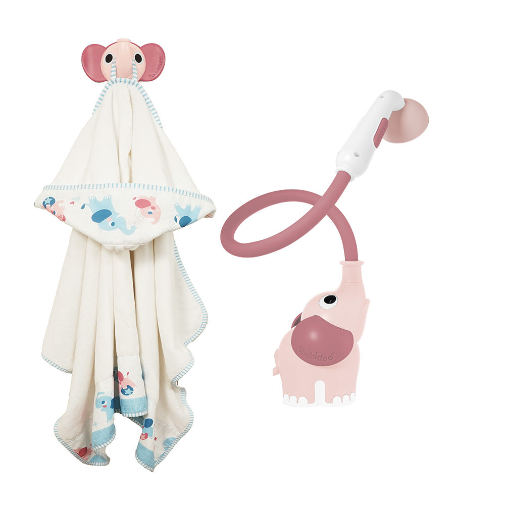 Elephant Baby Shower Bath Toy — Blue | ForFullFun Baby Toys