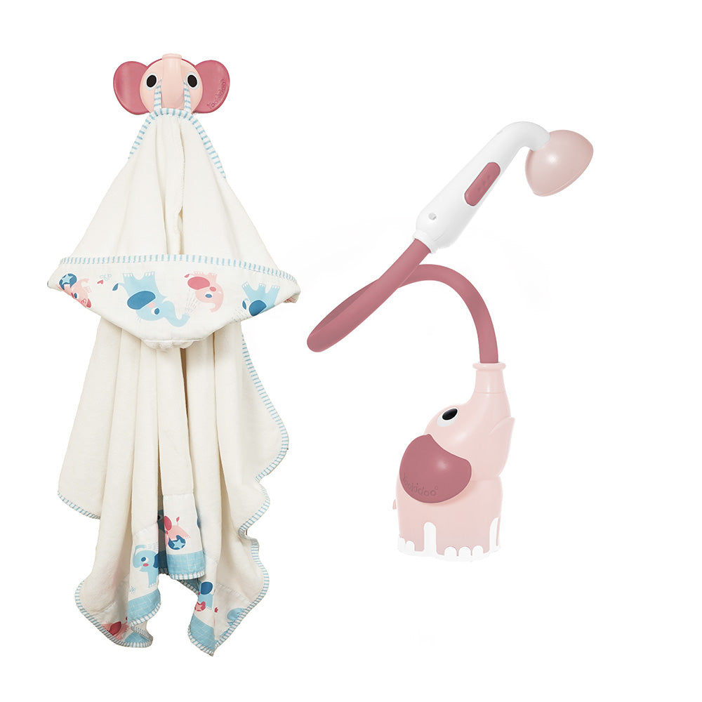 Elephant Baby Shower Bath Toy — Blue | ForFullFun Baby Toys