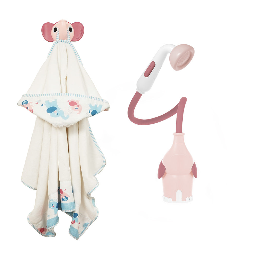 Elephant Baby Shower Bath Toy — Blue | ForFullFun Baby Toys