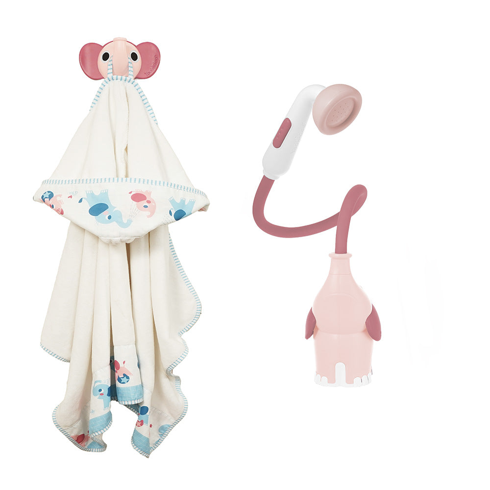 Elephant Baby Shower Bath Toy — Blue | ForFullFun Baby Toys