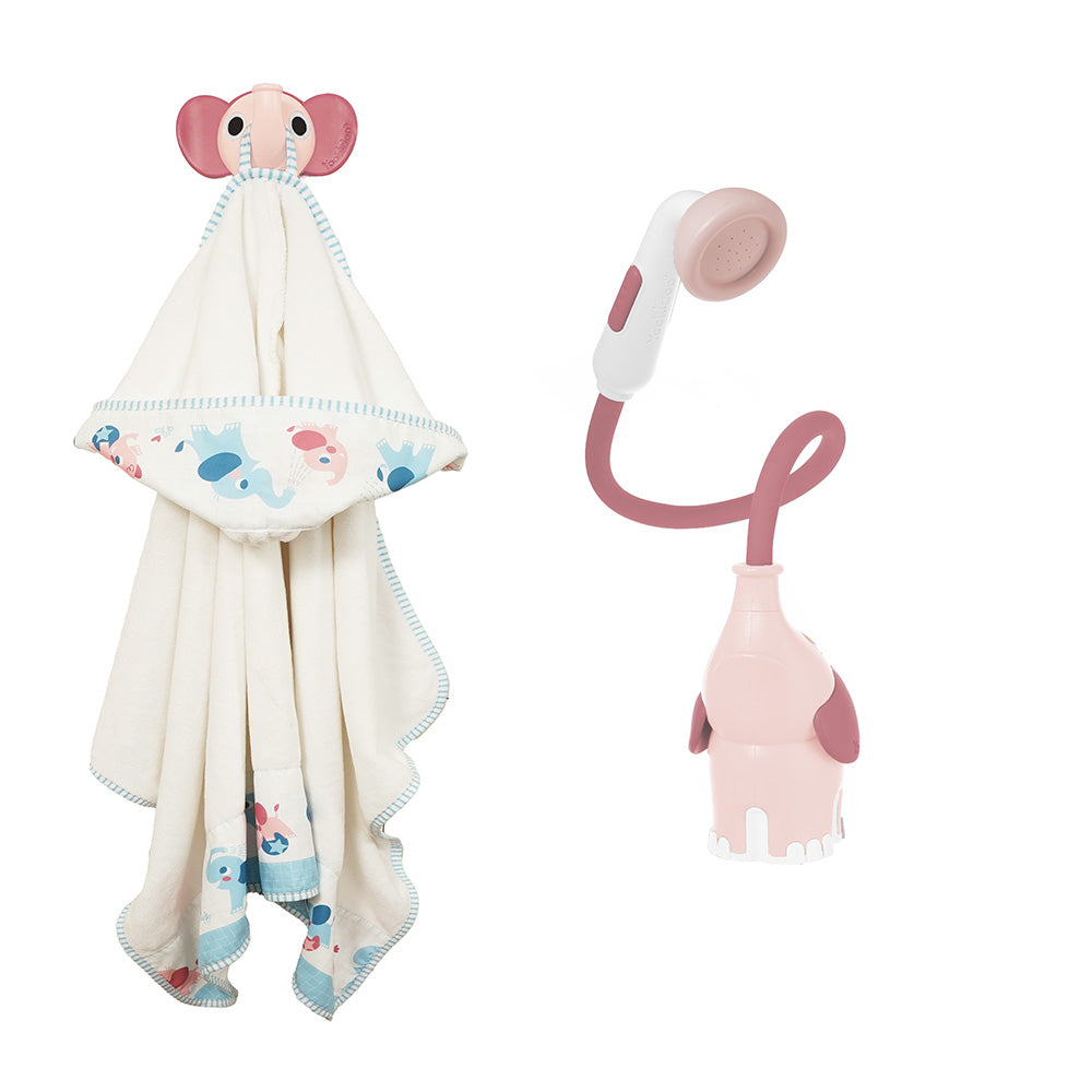 Elephant Baby Shower Bath Toy — Blue | ForFullFun Baby Toys