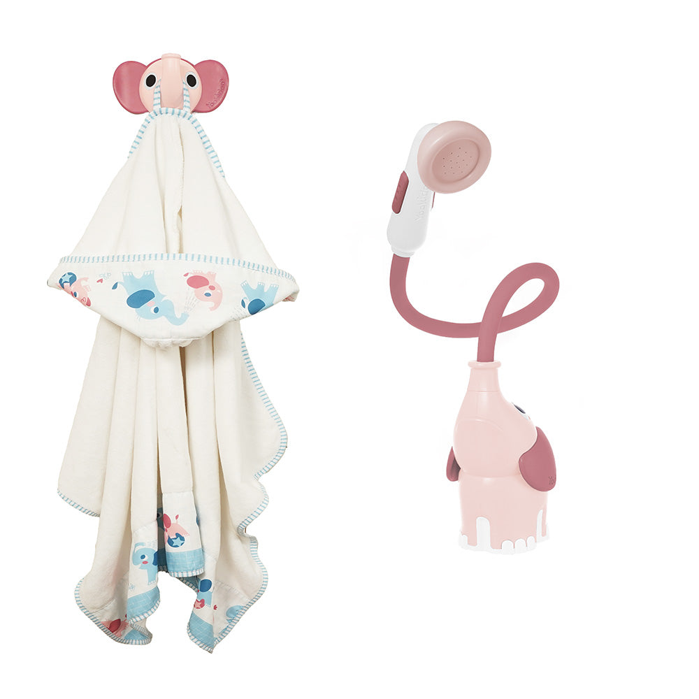 Elephant Baby Shower Bath Toy — Blue | ForFullFun Baby Toys