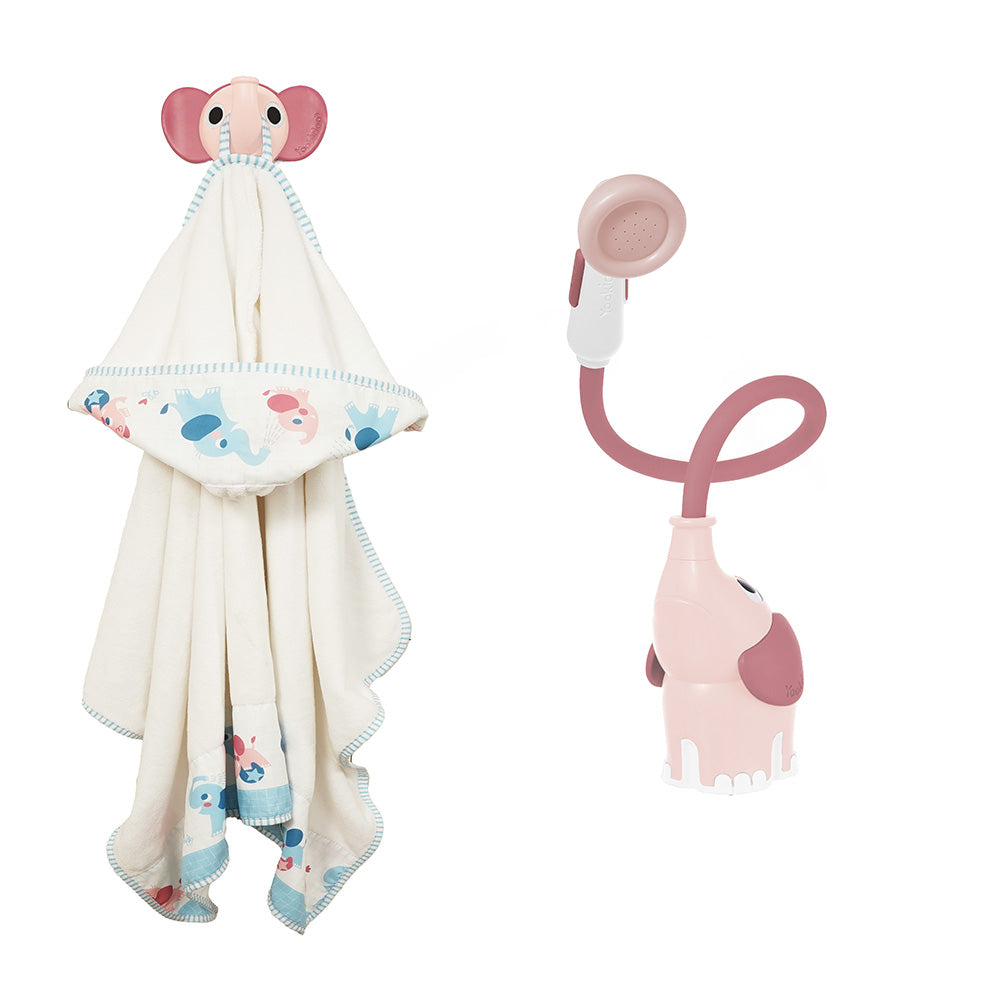 Elephant Baby Shower Bath Toy — Blue | ForFullFun Baby Toys