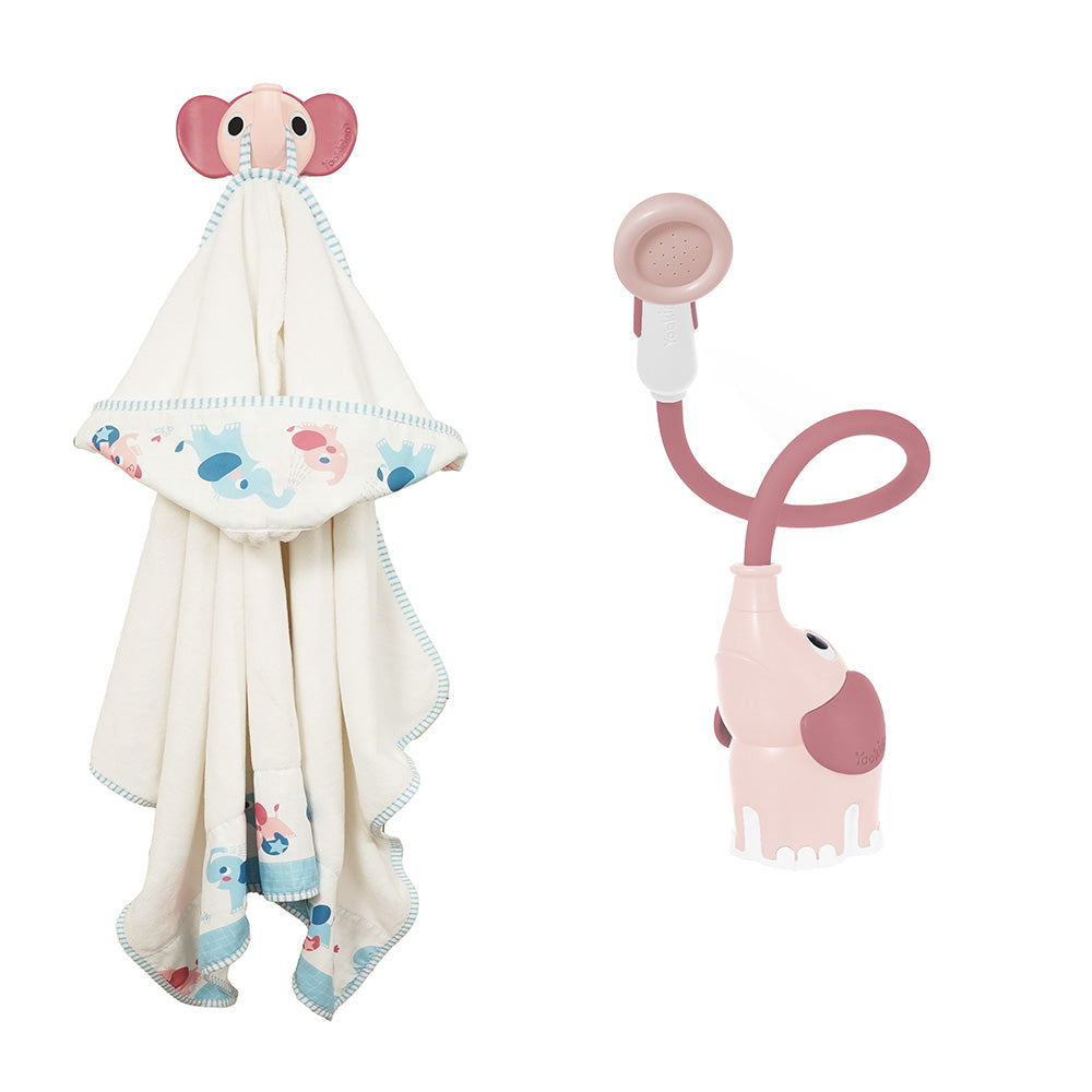 Elephant Baby Shower Bath Toy — Blue | ForFullFun Baby Toys