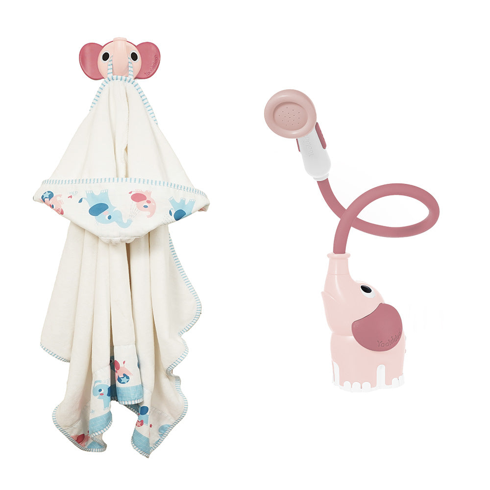 Elephant Baby Shower Bath Toy — Blue | ForFullFun Baby Toys