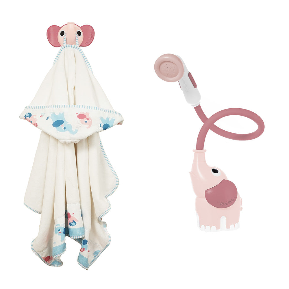 Elephant Baby Shower Bath Toy — Blue | ForFullFun Baby Toys