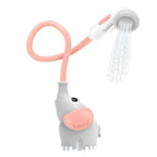 Elephant Baby Bath Shower Head — Forest Green | ForFullFun Baby Toys