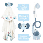 Elephant Baby Shower Bath Toy — Blue | ForFullFun Baby Toys