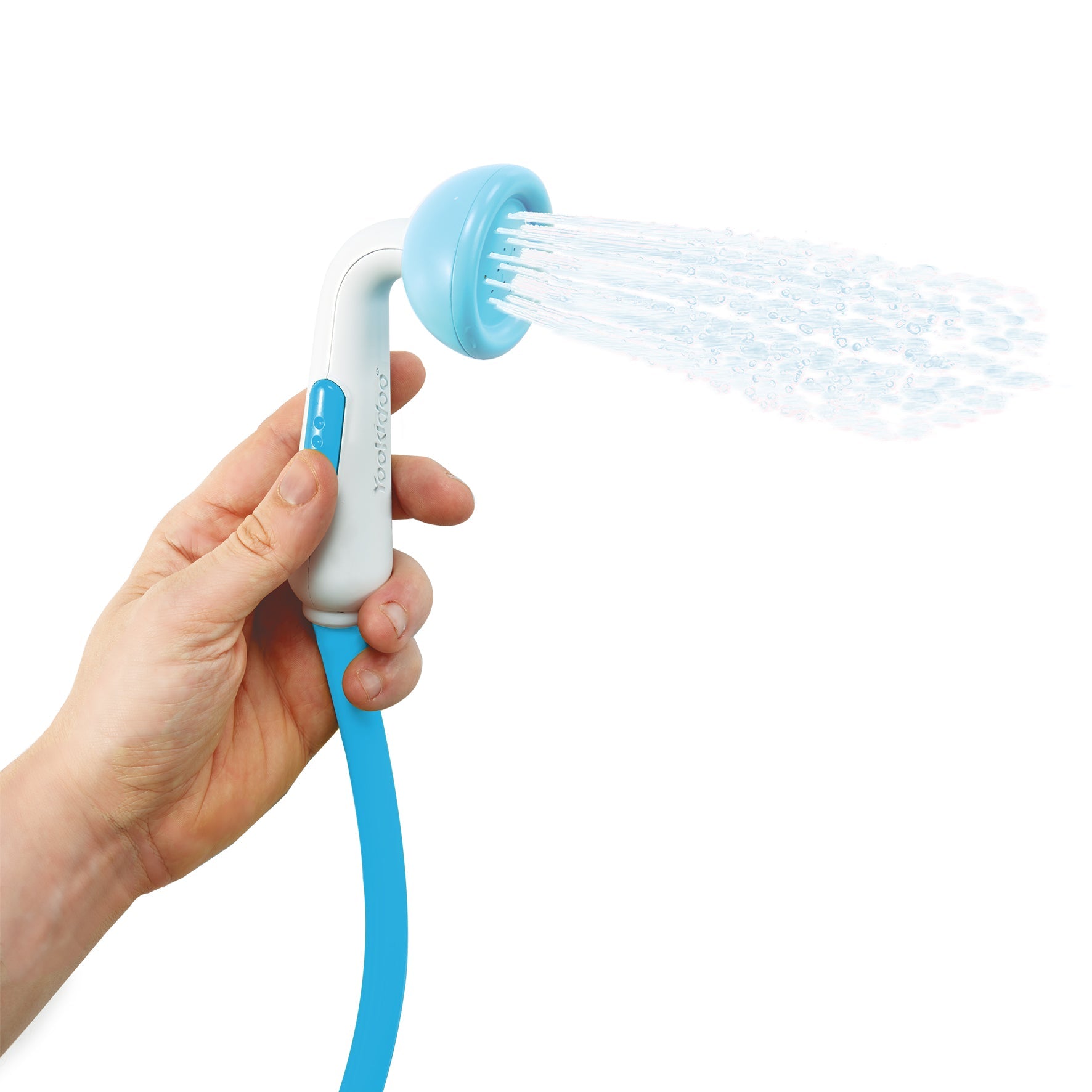 Elephant Baby Bath Shower Head — Forest Green | ForFullFun Baby Toys