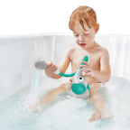 Elephant Baby Bath Shower Head — Forest Green | ForFullFun Baby Toys