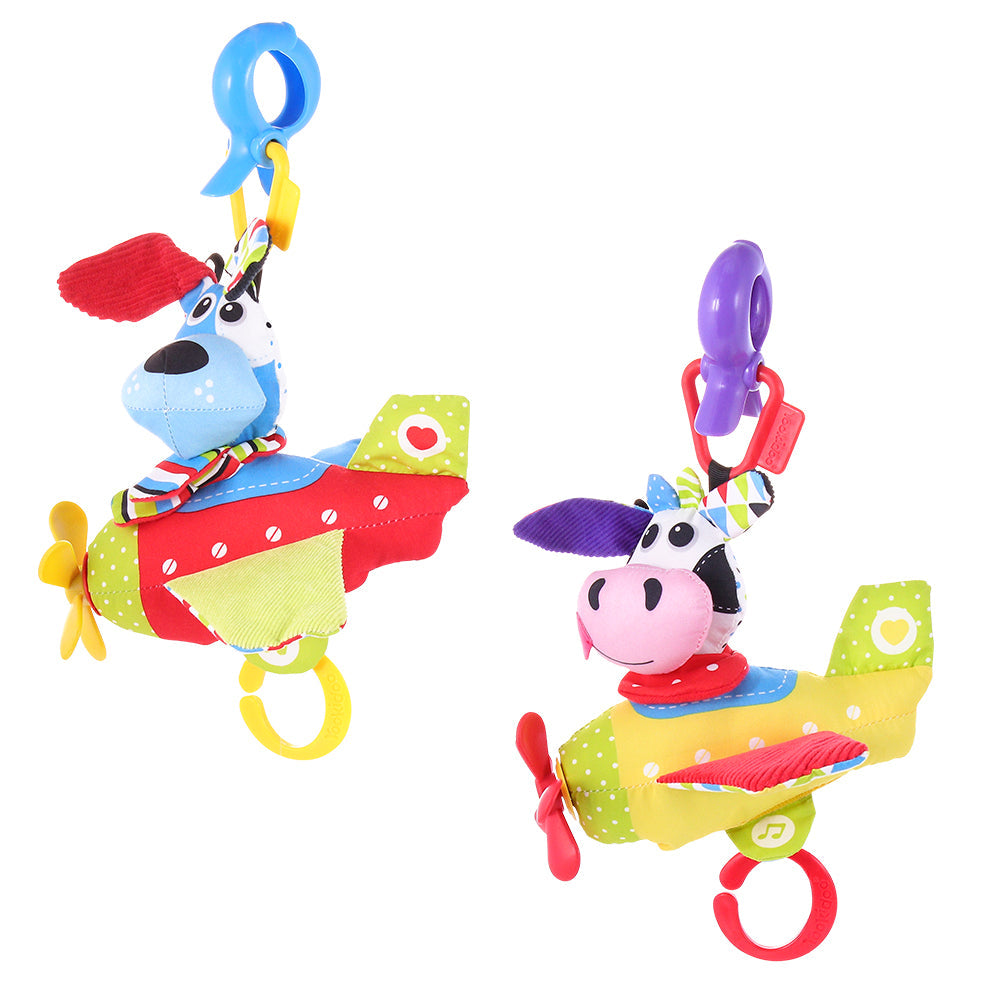 Baby Musical Airplane Toy — Cow | ForFullFun Baby Toys
