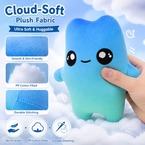Sprite Plush Toy, 8 Inch Video Game Inspired Water Sprite Plush Stuffed Doll for Gamer & Fans, Cute Soft & Collectible Plushie for Home Decor, Gift Choice 10