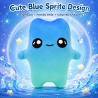 Sprite Plush Toy, 8 Inch Video Game Inspired Water Sprite Plush Stuffed Doll for Gamer & Fans, Cute Soft & Collectible Plushie for Home Decor, Gift Choice 9