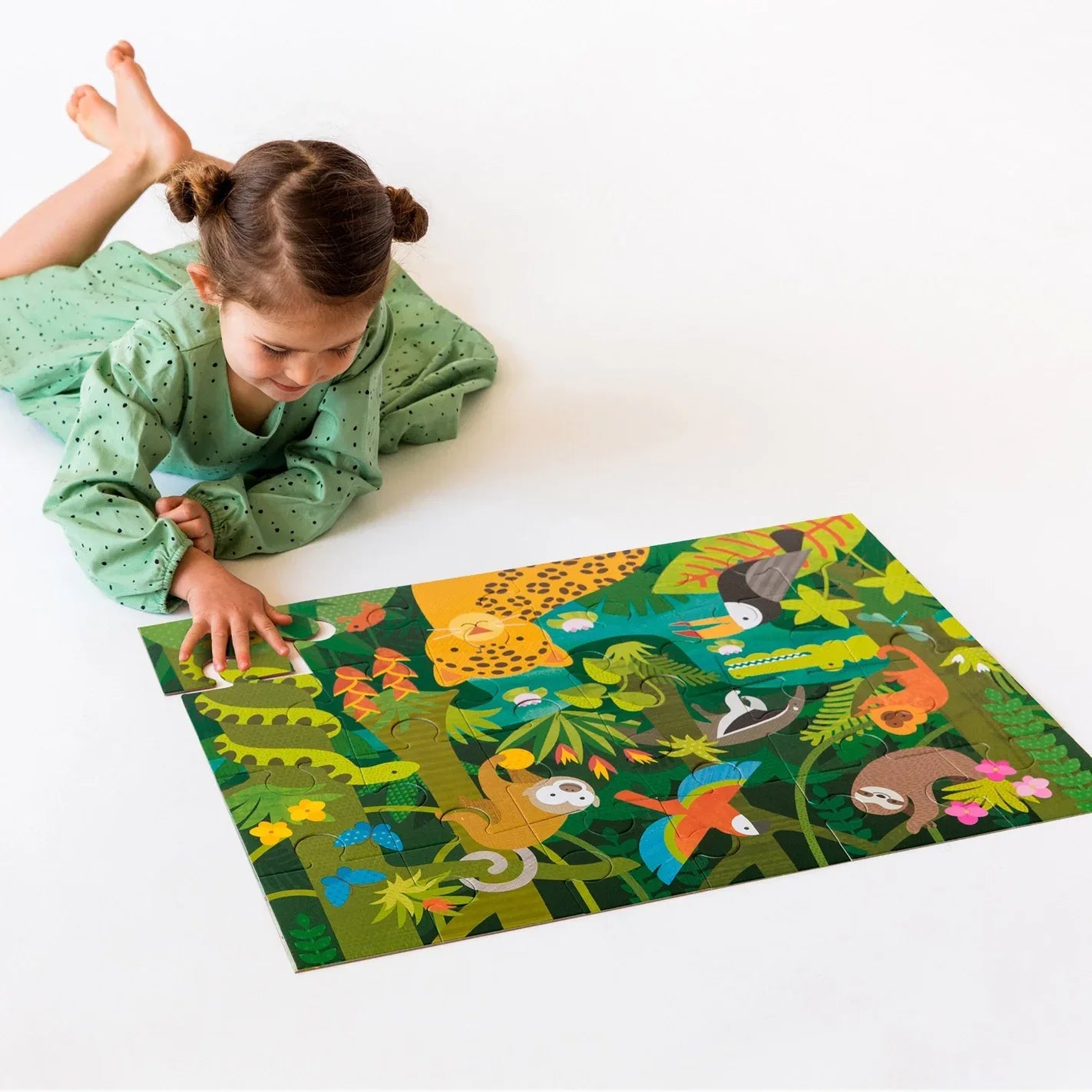 Forfullfun Toys Wild Rainforest 24-Piece Floor Puzzle