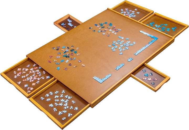 Forfullfun Toys Wooden Puzzle Table
