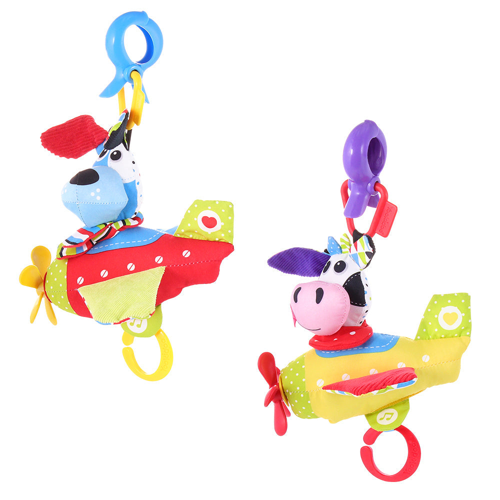 Baby Musical Airplane Toy — Cow | ForFullFun Baby Toys