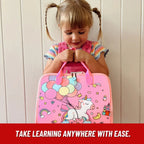  7-in-1, activity board, busyboard, Created by Product Upload, educational toy, fine motor skills, kids learning, Montessori busyboard, sensory play, toddler toy Montessori Busy Board – 08 Activities in 01 Educational Travel Busy Book