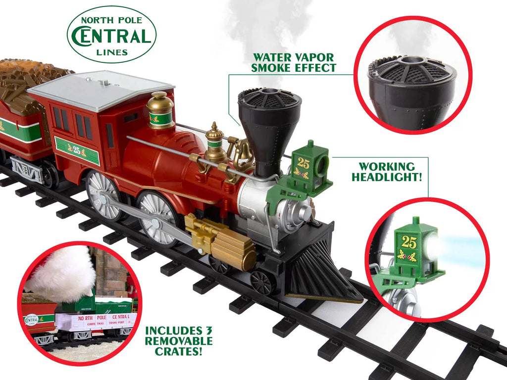  Kids, Toys, Train Set Lionel North Pole Central Ready-to-Play Train Set