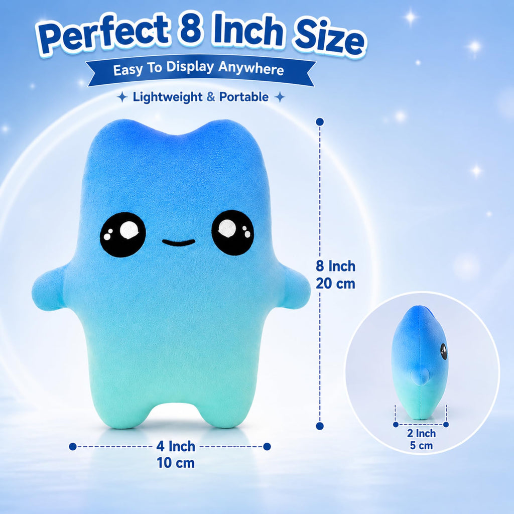 Sprite Plush Toy, 8 Inch Video Game Inspired Water Sprite Plush Stuffed Doll for Gamer & Fans, Cute Soft & Collectible Plushie for Home Decor, Gift Choice 4