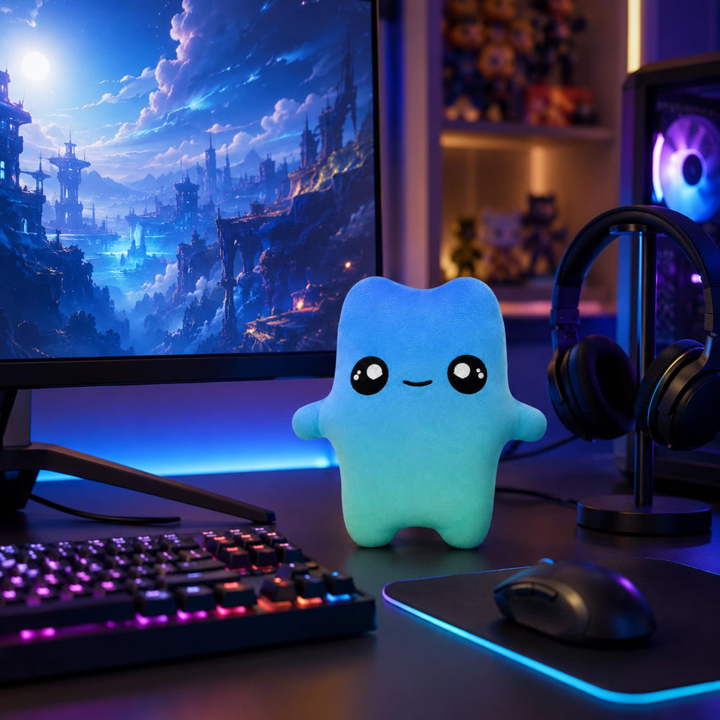 Sprite Plush Toy, 8 Inch Video Game Inspired Water Sprite Plush Stuffed Doll for Gamer & Fans, Cute Soft & Collectible Plushie for Home Decor, Gift Choice 6