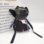 Forfullfun Toys 20cm plush puppet, anime plush toy, Cayhut plush, Created by Product Upload, detachable hood plush, Douma plush, soft plush doll Douma Plush Puppet with Detachable Hood