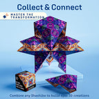 For Full Fun-Shashibo Magnetic Puzzle Cube — Shape-Shifting Fidget Toy, 70+ Forms, Ages 4+-Puzzle Toys